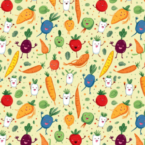 Happy Dancing Garden Veggies