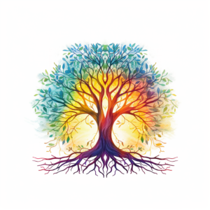 Watercolor Tree | Tree of Life White Background