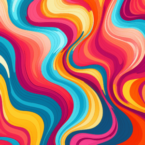 psychedelic wavy pattern