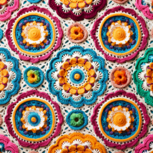 Crochet Lover Boho Flowers