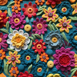 Crochet Lovers Flowers